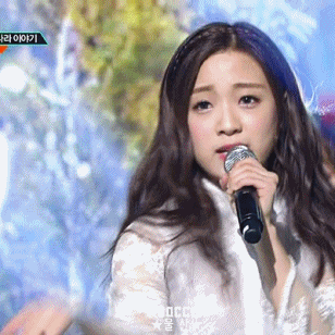 [데이터주의] 170106 뮤뱅 에이프릴 - 봄의 나라 이야기.gif | 인스티즈