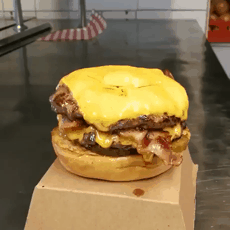 더블 베이컨 치즈버거 주세요.gif | 인스티즈