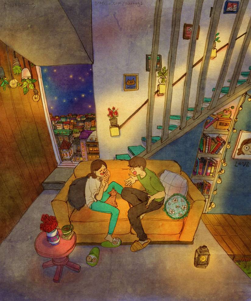 다정한 연인 | 인스티즈