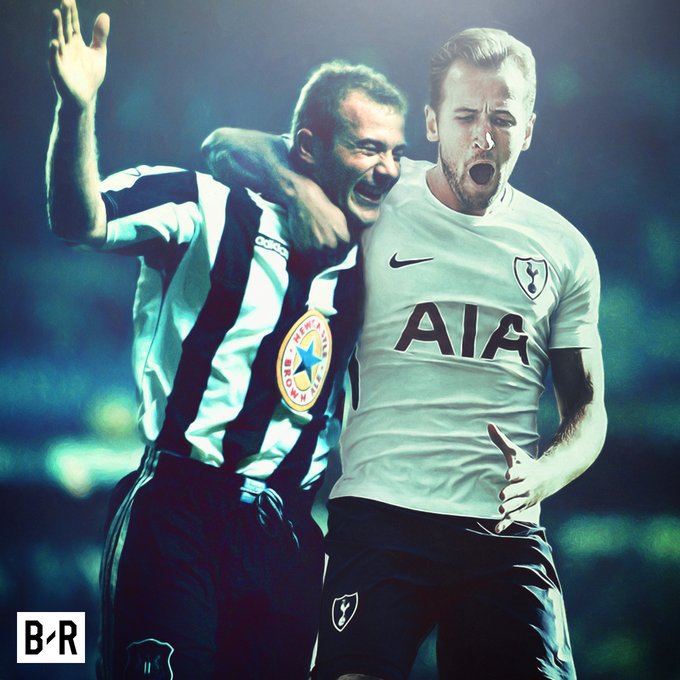 앨런 시어러와 어깨를 나란히 한 해리 케인 | 인스티즈