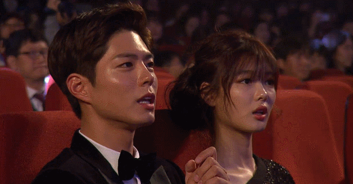 유정이하고 같이 노래부르는 박보검.gif | 인스티즈