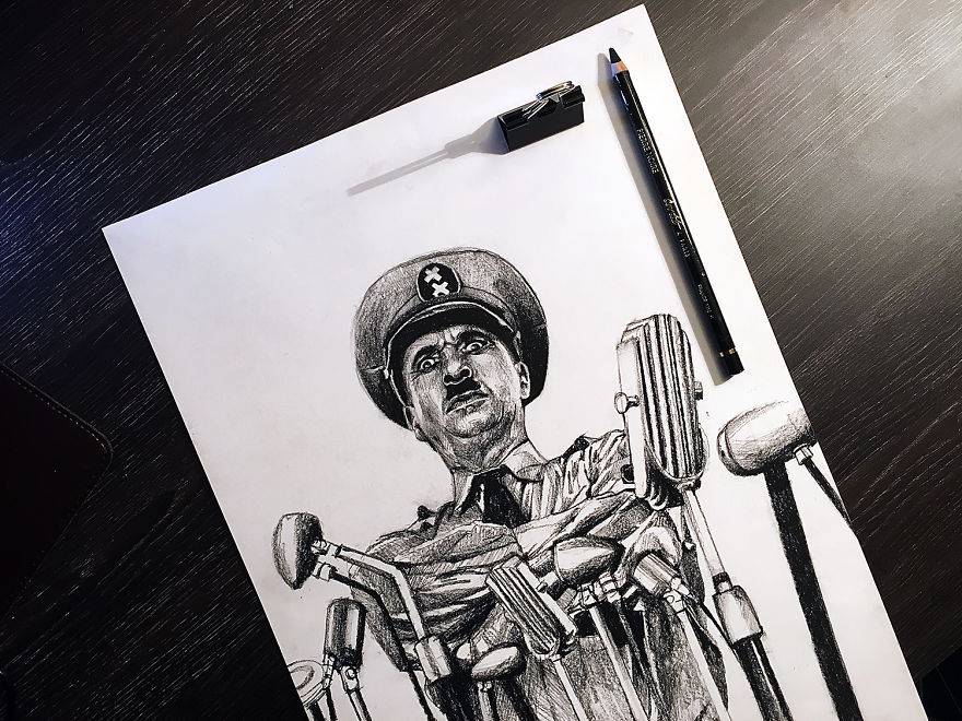 색연필로 표현한 영화 포스터 | 인스티즈