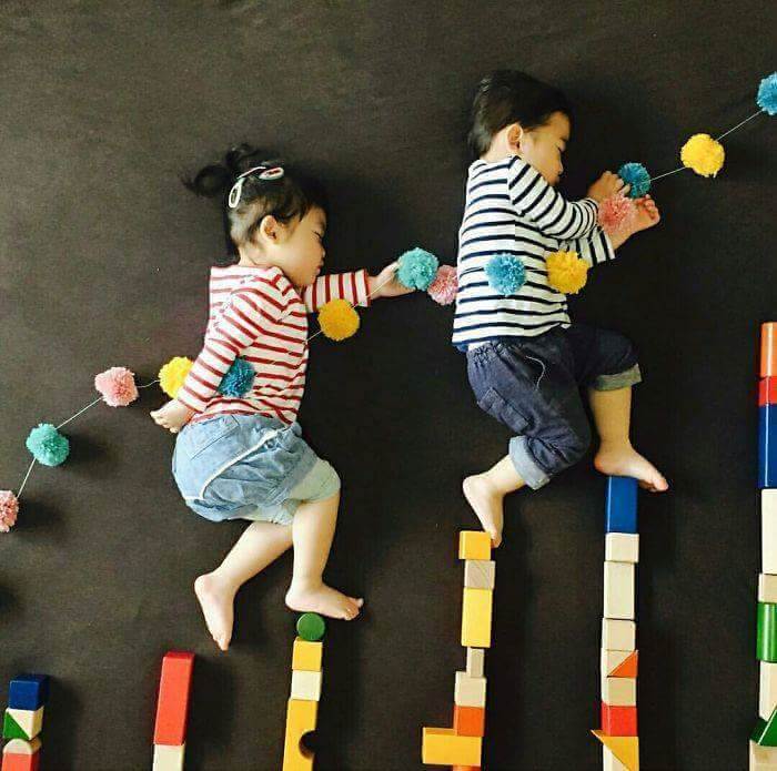 아이들이 자는 동안 엄마가 한 일 ~ | 인스티즈