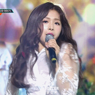 [데이터주의] 170106 뮤뱅 에이프릴 - 봄의 나라 이야기.gif | 인스티즈