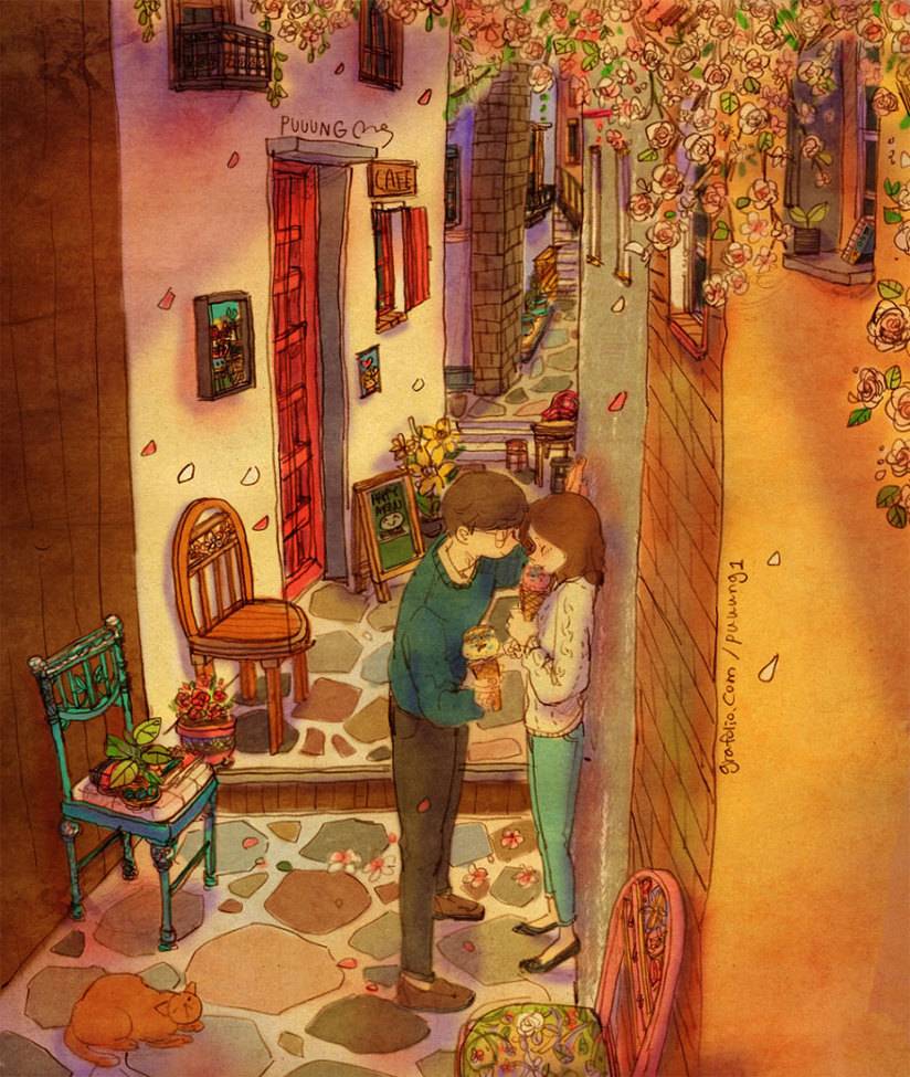 다정한 연인 | 인스티즈