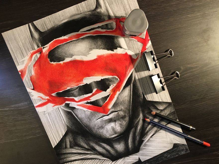 색연필로 표현한 영화 포스터 | 인스티즈