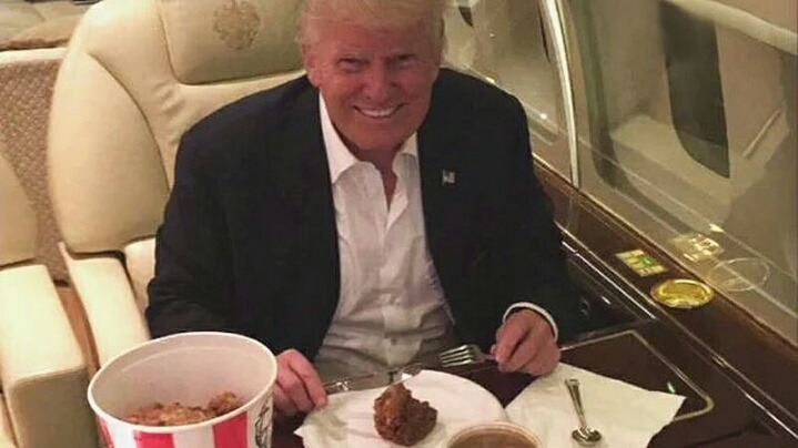 트럼프: 나도 닭이란걸 먹는다고! | 인스티즈