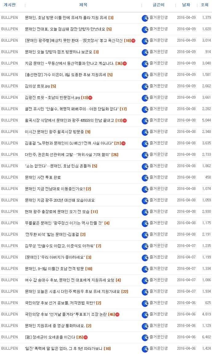 엠팍 어느 문재인 지지자 네임드 유저 | 인스티즈