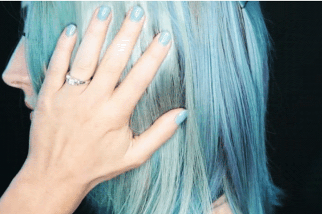 온도에 따라 색이 변하는 머리 | 인스티즈