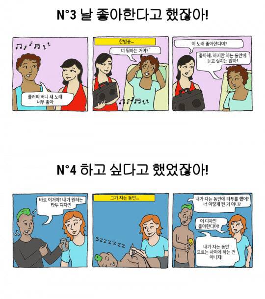 만화로 보는 합의된 섹스와 강간의 차이 | 인스티즈