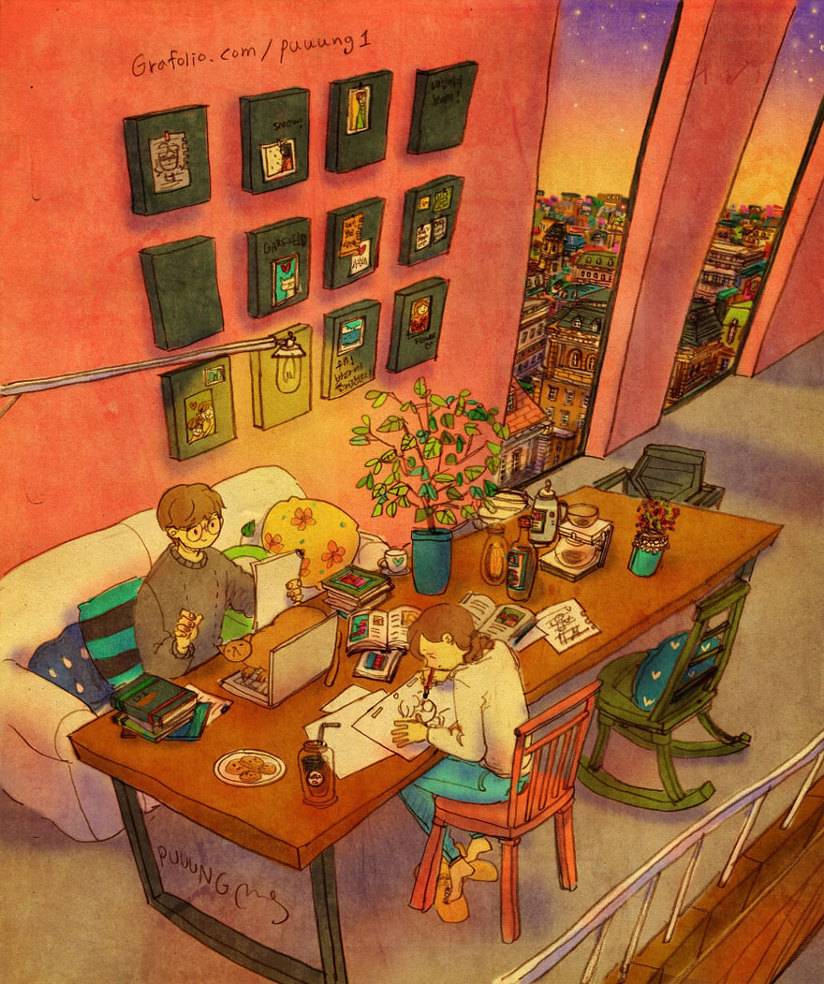 다정한 연인 | 인스티즈