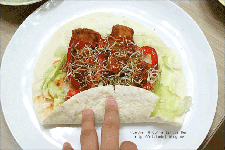 아침은 간단하게! 치킨스낵랩 gifjpg | 인스티즈