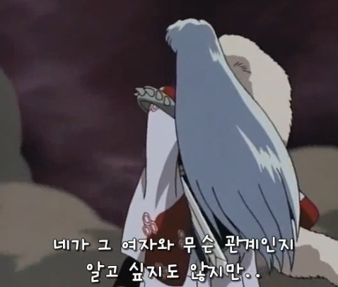 이누야샤 가슴에 팩폭날리는 셋쇼마루 | 인스티즈
