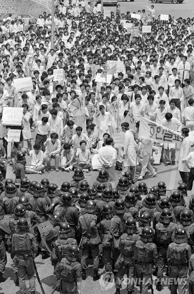사진으로 보는 1987년 6월의 한국 | 인스티즈