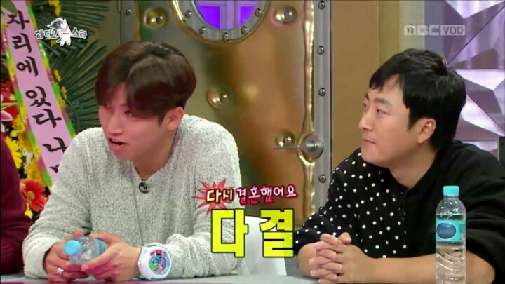 [라디오스타] 여친 있었냐는 질문에 당황한 김구라 | 인스티즈