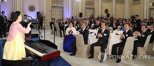 문재인 대통령 신년인사회 | 인스티즈