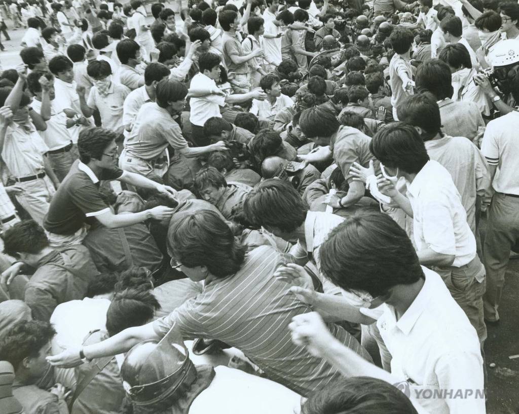 사진으로 보는 1987년 6월의 한국 | 인스티즈