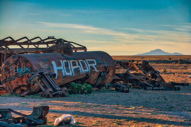볼리비아의 기차 무덤 | 인스티즈