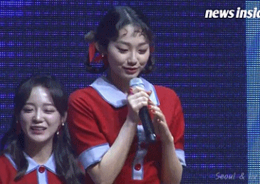애교 같은 거 못한다는 구구단 강미나.gif | 인스티즈