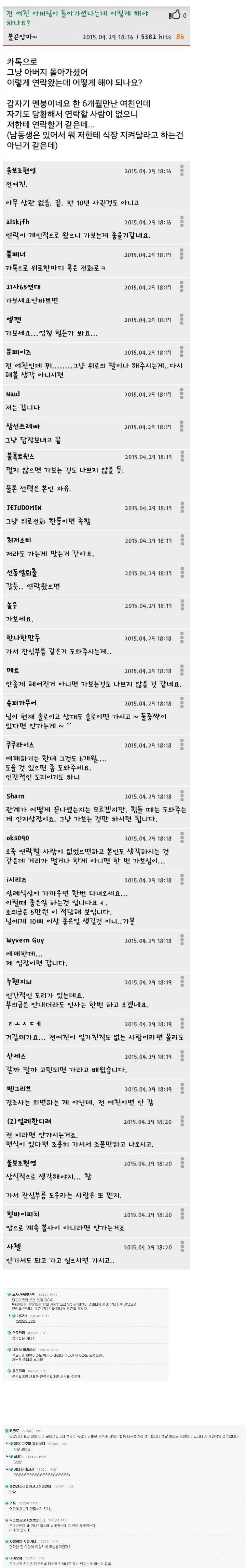 전 여친 아버님이 돌아가셨다는데 어떻게 해야 하나요? | 인스티즈