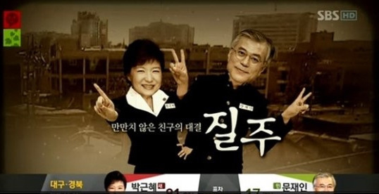 약빨았던 스브스의 개표방송.jpgif | 인스티즈