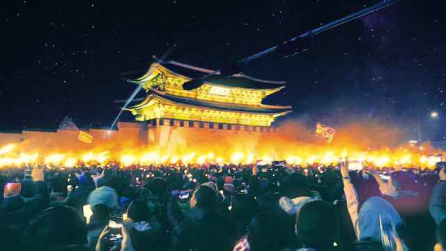 오늘자 광화문 에버필터 적용사진 | 인스티즈