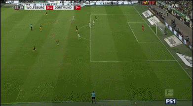 우스만 뎀벨레의 완벽한 대체자 크리스티안 풀리식(퓰리시치) vs 볼프스부르크.gif | 인스티즈