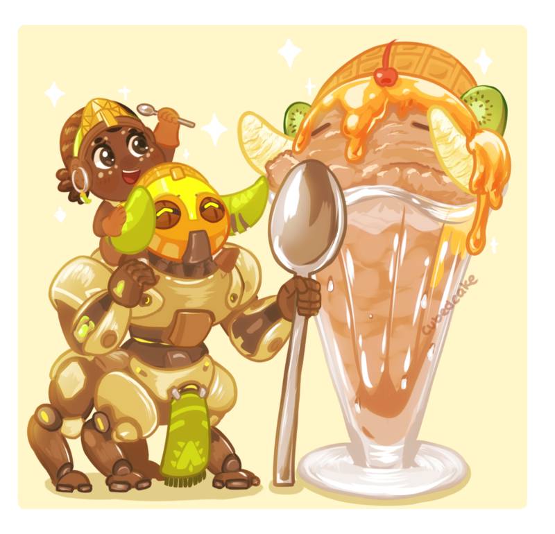 오버워치 캐릭터&푸드 조합 | 인스티즈