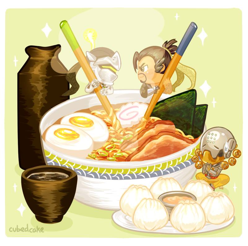 오버워치 캐릭터&푸드 조합 | 인스티즈