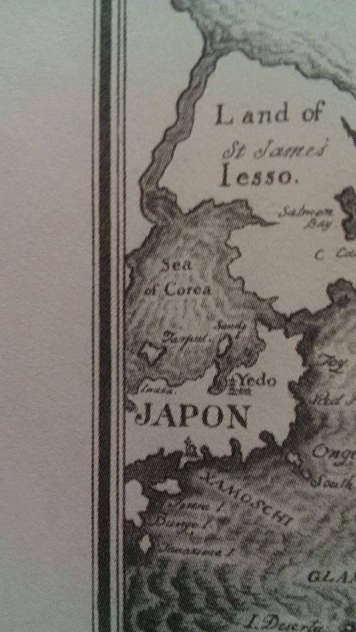 1726년 간행된 걸리버 여행기 3부 여행지도에 있는 일본.. 그리고...... | 인스티즈
