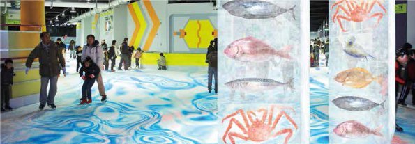 물고기 5천마리를 얼려 만든 일본의 아이스링크 | 인스티즈