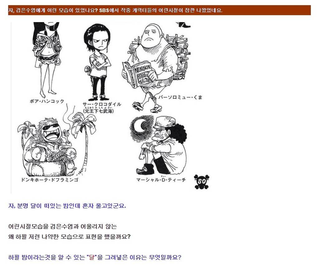 어디까지나 재미로 보는 원피스 연구 | 인스티즈