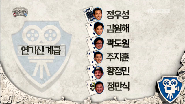 [무한도전] 연기신팀의 계급 정하기ㅋㅋㅋㅋㅋㅋ | 인스티즈