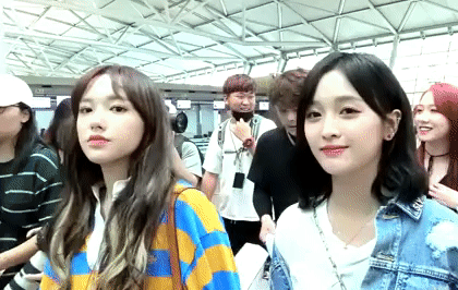 우주소녀 인천공항 움짤 | 인스티즈