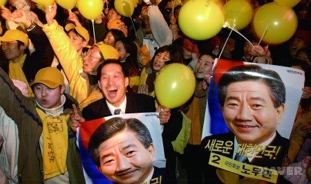 16대 대선 출구조사 분석(세대대결이 야권에게 유리했던 시절) | 인스티즈