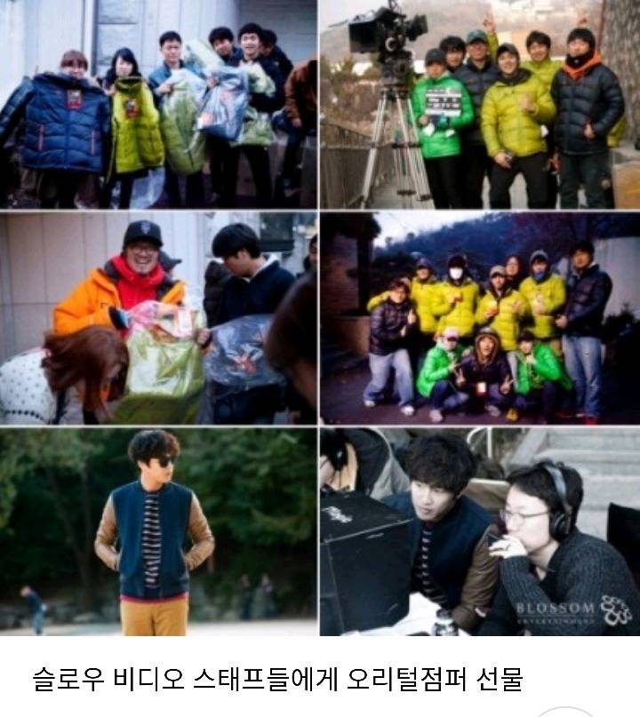 그동안 작품할 때마다 스태프 선물 모두 챙겨준 배우들 | 인스티즈