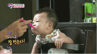 [슈돌] 이유식 먹는 대박이 | 인스티즈