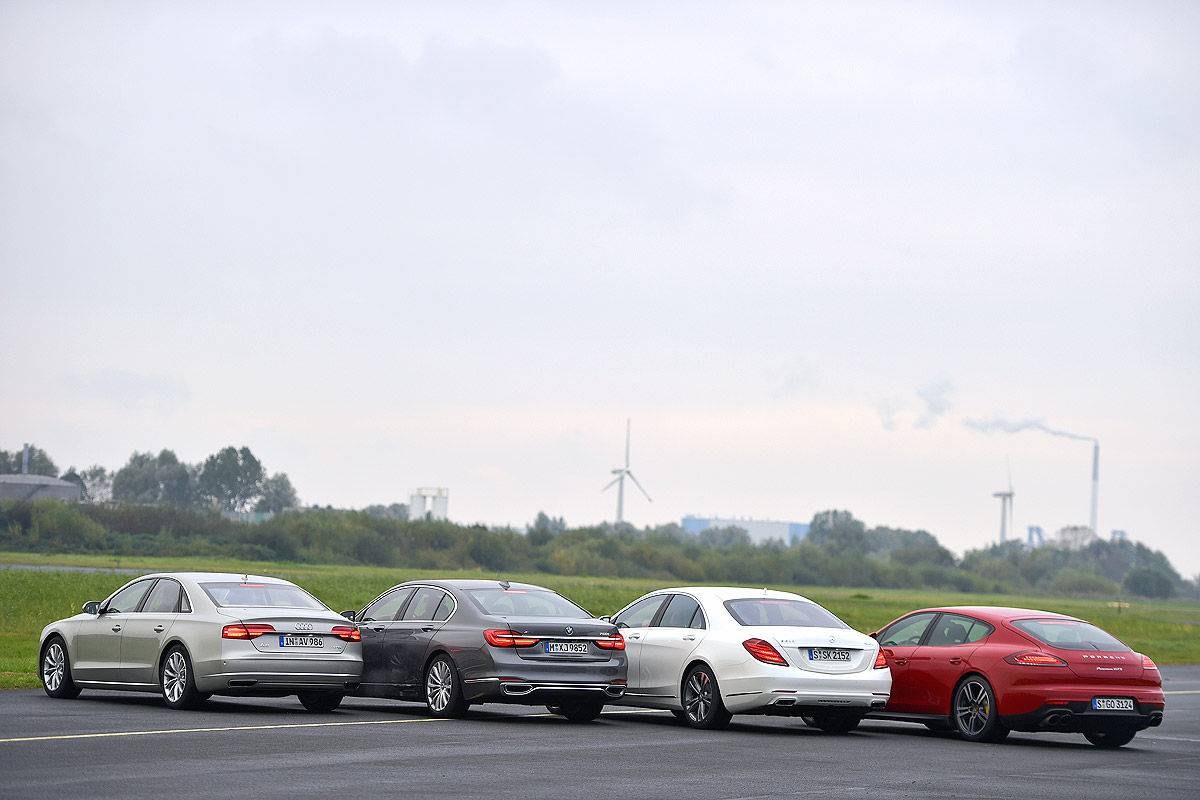 벤츠 S클래스 vs BMW 7시리즈 vs 아우디 A8 vs 포르쉐 파나메라 | 인스티즈