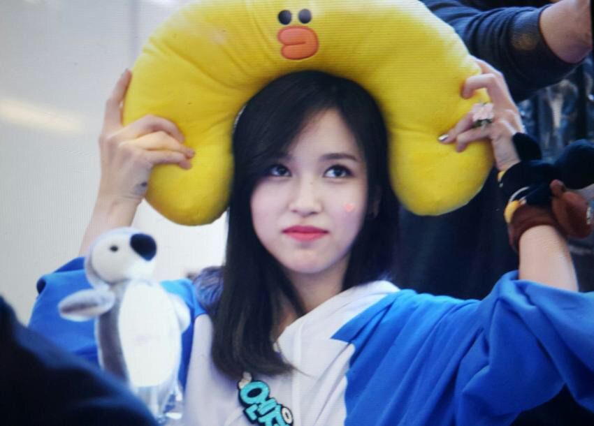 오늘 팬싸에서 펭귄같은 미나리.... | 인스티즈