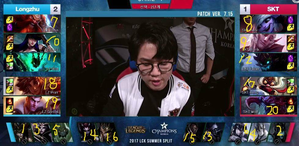 [LOL] 프레이가 말하는 skt4세트밴픽.txt | 인스티즈