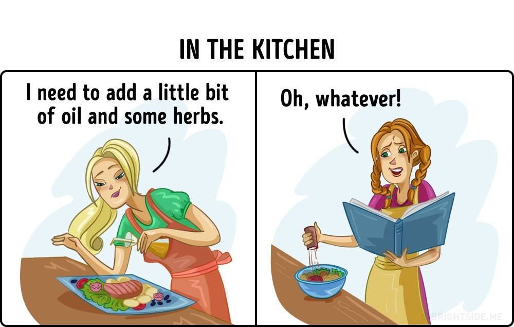 잡지와 현실에서의 차이.jpg | 인스티즈