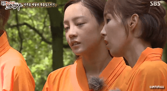 구하라의 도발에 넘어간 육중완 | 인스티즈