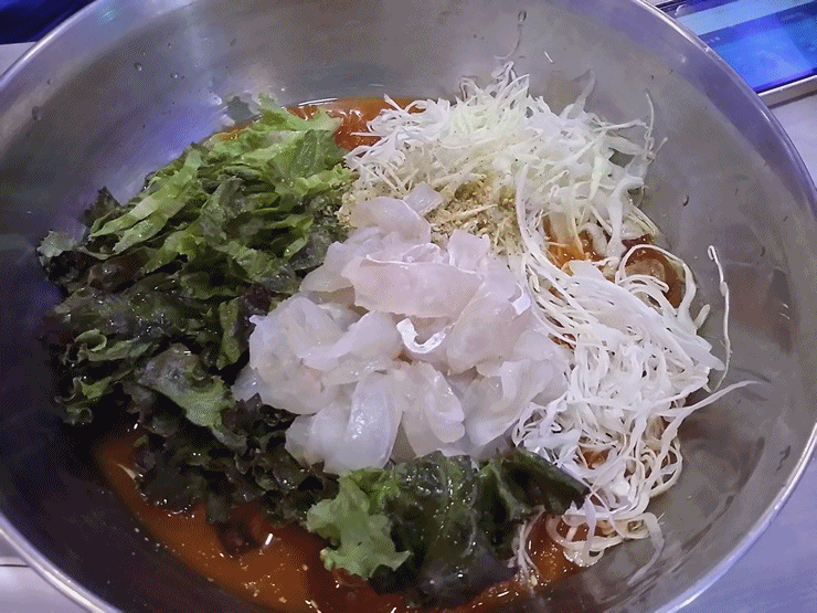 이냉치냉! 신선하고 시원한 물회 gifjpg | 인스티즈