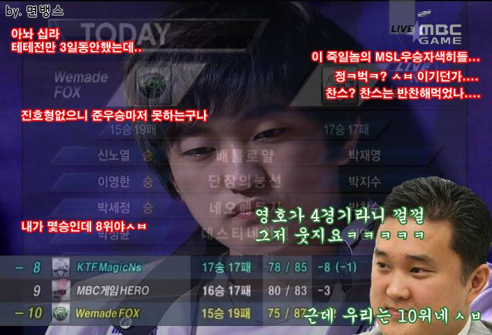 이영호 기록중 가장 넘사벽이라고 생각되는 기록은? | 인스티즈