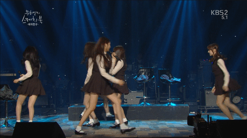 옆에서 본 여자친구의 안무 | 인스티즈