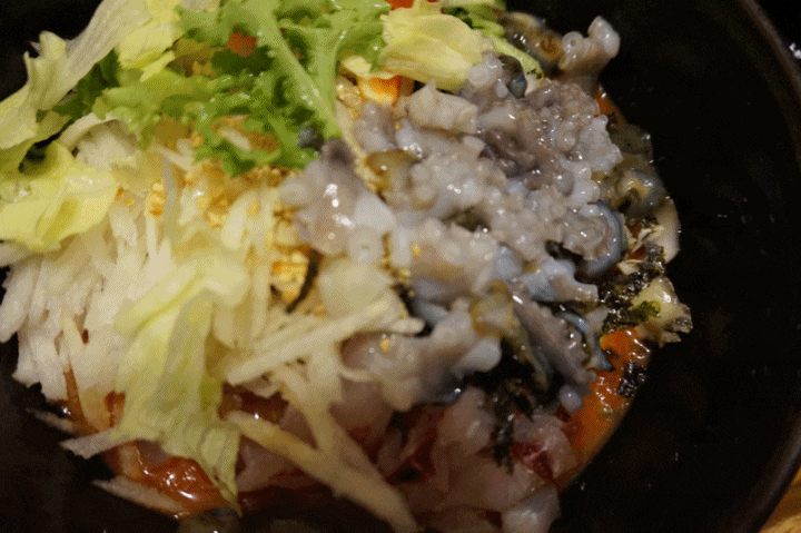 이냉치냉! 신선하고 시원한 물회 gifjpg | 인스티즈