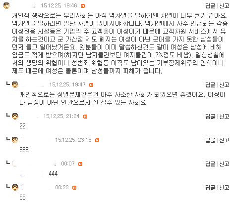 남성이 말하는 역차별 | 인스티즈