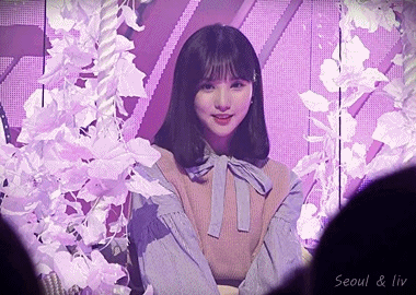 171026 엠카운트다운 여자친구 은하 비하인드 gif | 인스티즈