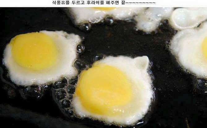 계란 1개로 계란 후라이 많이 먹는 느낌 만들어보기 | 인스티즈