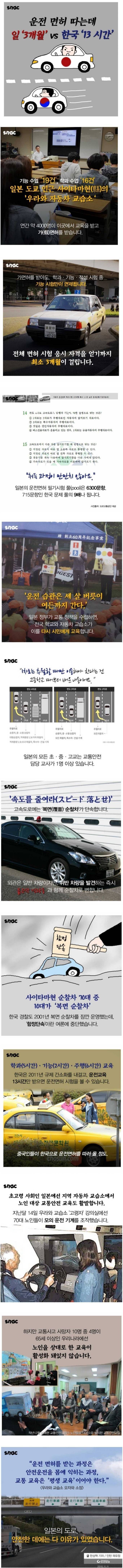 일본의 도로가 안전한 이유 | 인스티즈